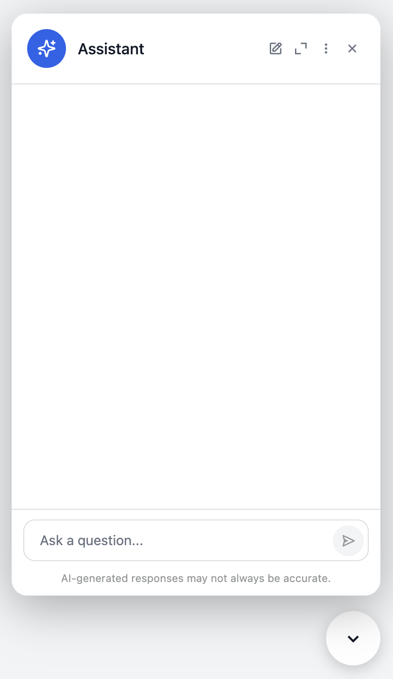 Popup Agent Chat panel open on a page.