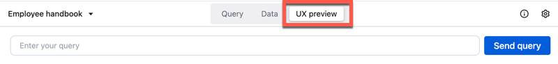 UX preview